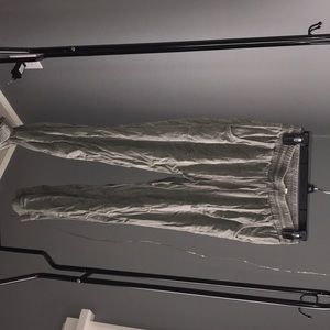 army green jogger pants